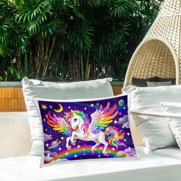 Stupell Industries Kayomi Harai | Rainbow Horse In Space