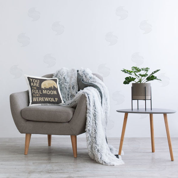 Stupell Industries Kendra Shedenhelm | Halloween Romance Phrase Printed Throw Pillow