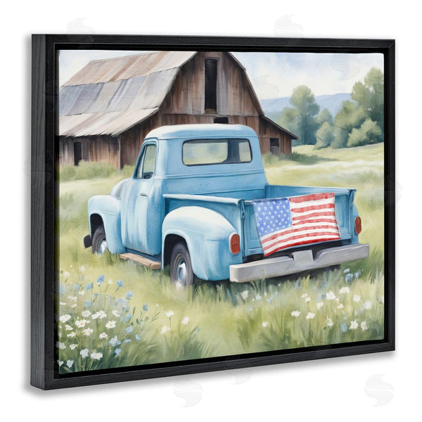 Stupell Industries Kim Allen | American Pride Truck On Farm Wall Art