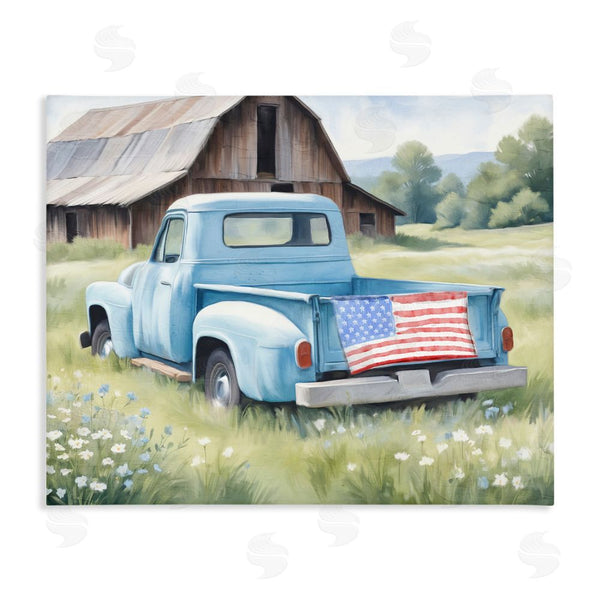 stupell industries Kim Allen | American Pride Truck on Farm Wall Art