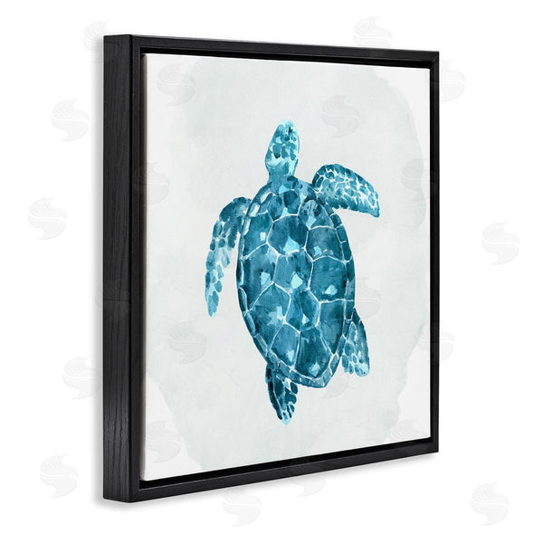 Stupell Industries Kim Allen | Aquatic Sea Life Tortoise Wall Art