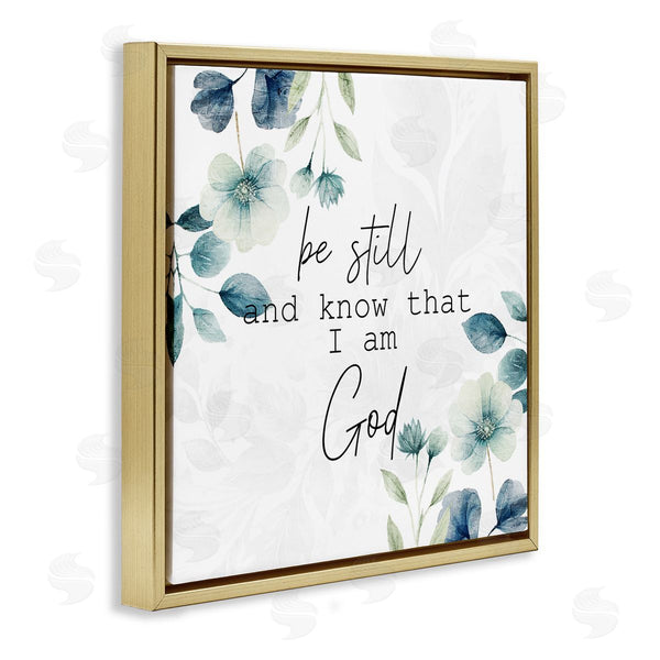 Stupell Industries Kim Allen | Be Still Spiritual Prayer