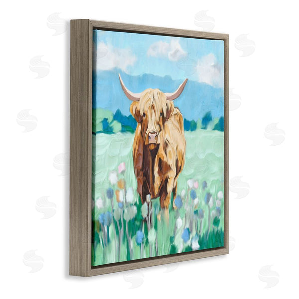 Stupell Industries Kim Allen | Blue Sky Highland Wall Art