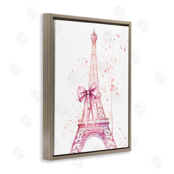 Stupell Industries Kim Allen | Bow Bedecked Paris Tower Wall Art