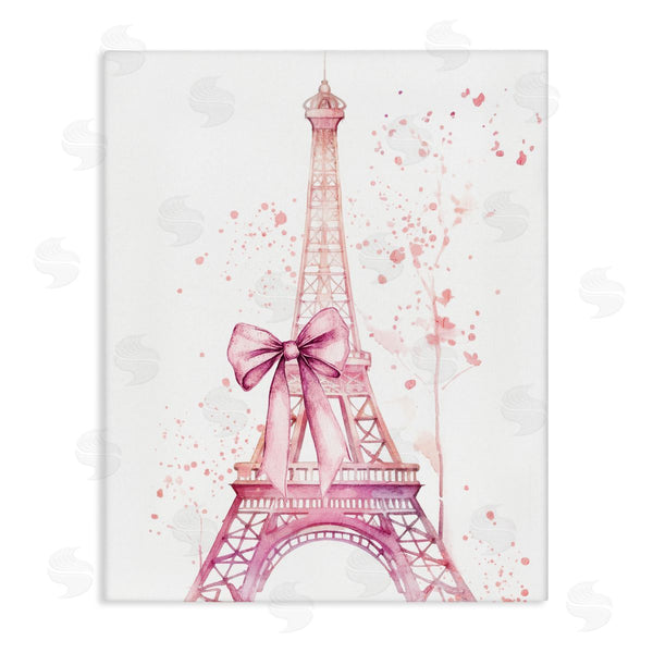 stupell industries Kim Allen | Bow Bedecked Paris Tower Wall Art