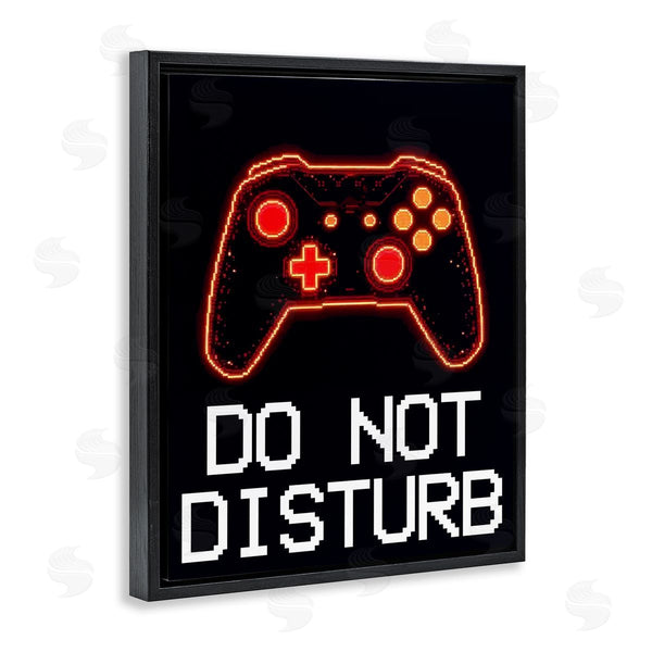 Stupell Industries Kim Allen | Do Not Disturb Neon Control Wall Art