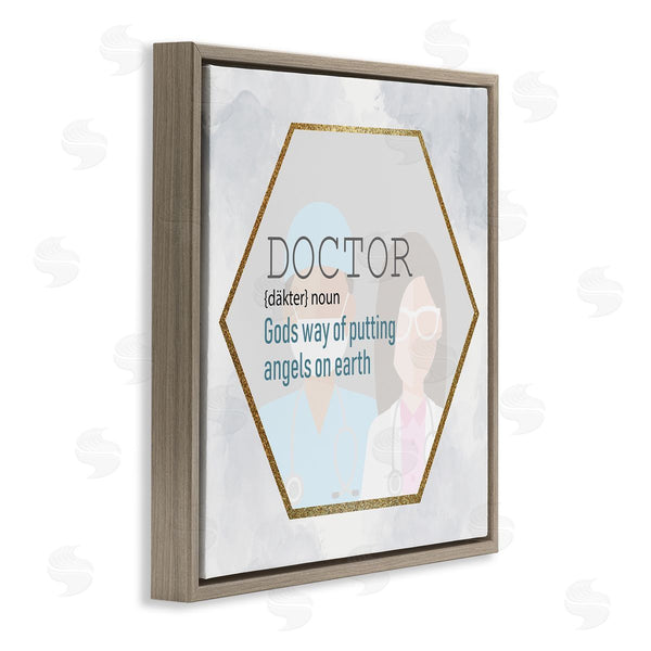 Stupell Industries Kim Allen | Doctor Definition Healthcare Angel