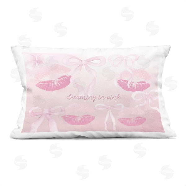 stupell industries Kim Allen | Dreaming In Pink Printed Throw Pillow