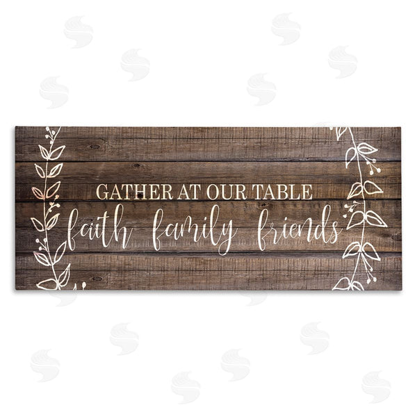stupell industries Kim Allen | Faith Family Friends Quote Wall Art