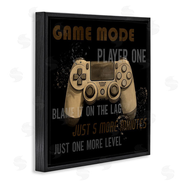 Stupell Industries Kim Allen | Gamer Phrases Vintage Style Wall Art