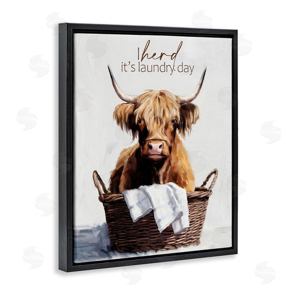 Stupell Industries Kim Allen | Herd It's Laundry Day Wall Art