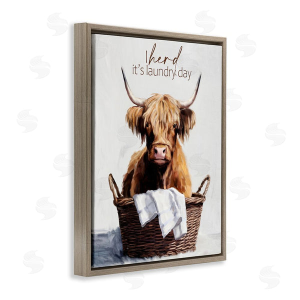 Stupell Industries Kim Allen | Herd It's Laundry Day Wall Art