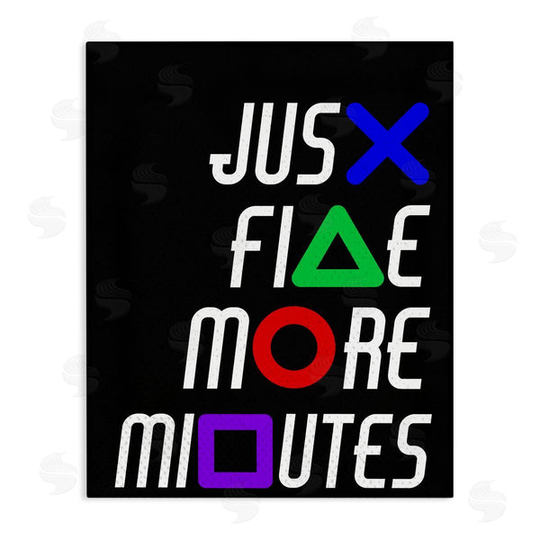 stupell industries Kim Allen | Just Five Minutes Gamer Buttons Wall Art