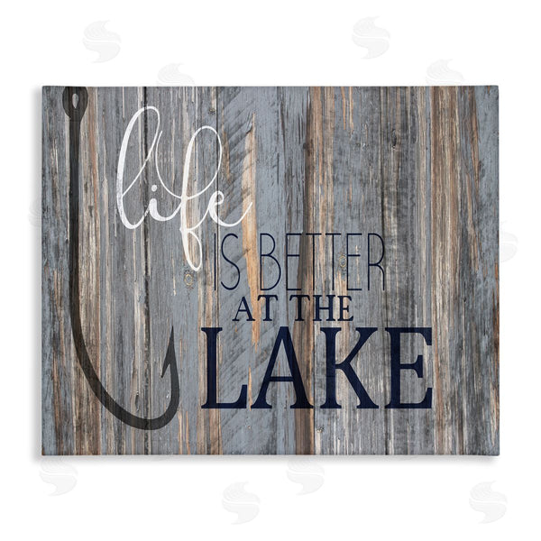 stupell industries Kim Allen | Lakehouse Cabin Nautical Phrase