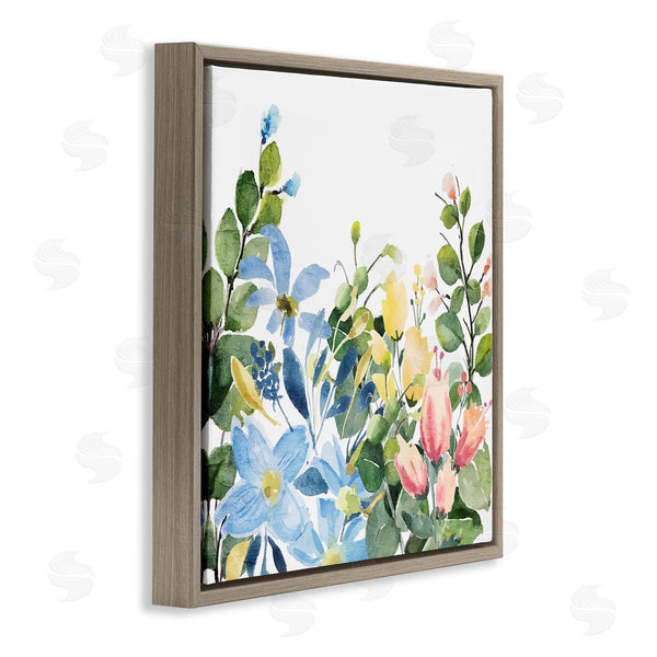 Stupell Industries Kim Allen | Leafy Spring Blooms Wall Art