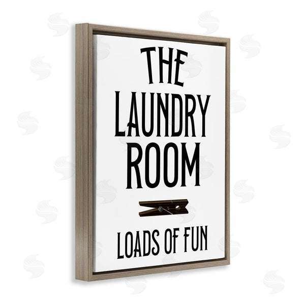 Stupell Industries Kim Allen | Loads Of Fun Clothespin Wall Art