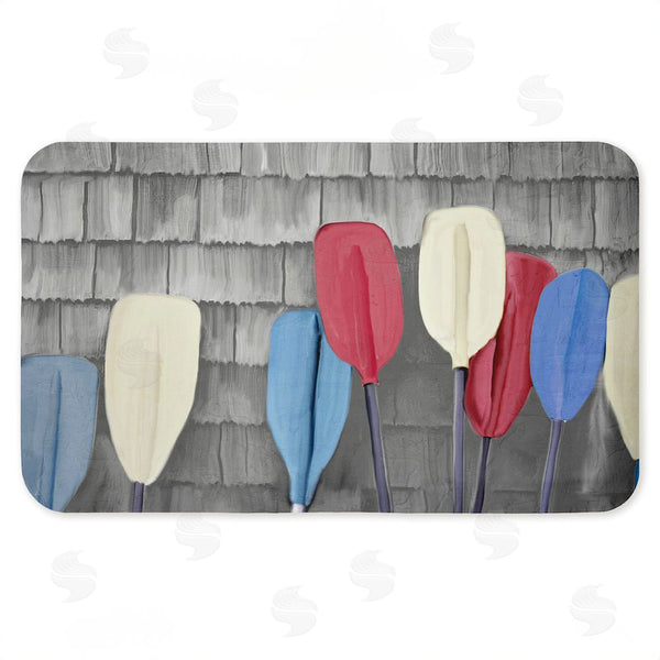 stupell industries Kim Allen | USA Boat Paddles Anti-Fatigue Mat