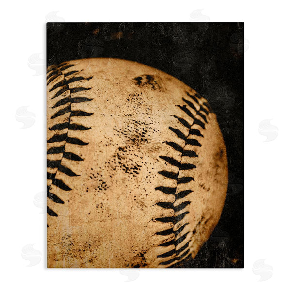 stupell industries Kim Allen | Vintage Baseball Close Up Wall Art