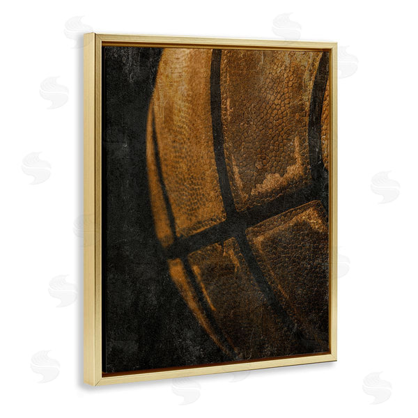 Stupell Industries Kim Allen | Vintage Basketball Close Up Wall Art