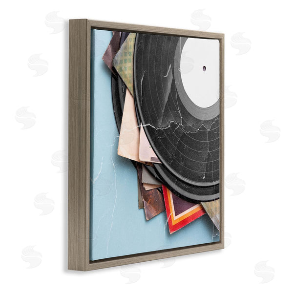 Stupell Industries Kim Allen | Vintage Music Vinyl Records Wall Art