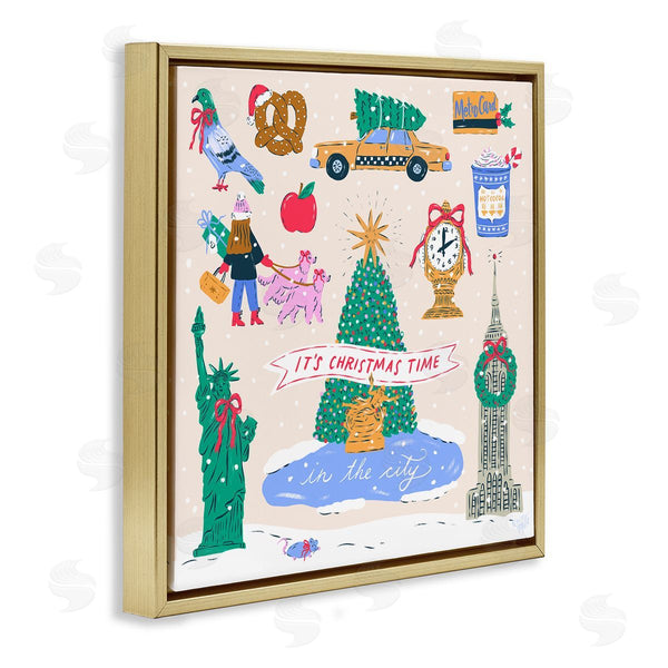 Stupell Industries Krissy Mast | Christmas In New York City