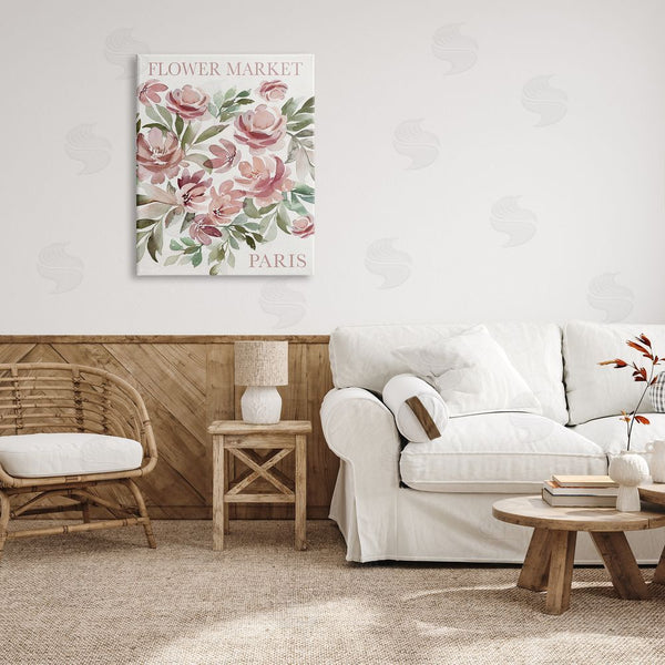 Stupell Industries Kristen Brockmon | Paris Flower Market Wall Art