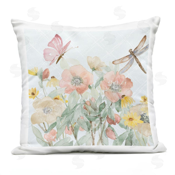 Stupell Industries Lanie Loreth | Garden Joy Flowers Throw Pillow
