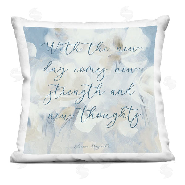 stupell industries Lanie Loreth | New Strengths & Thoughts Throw Pillow