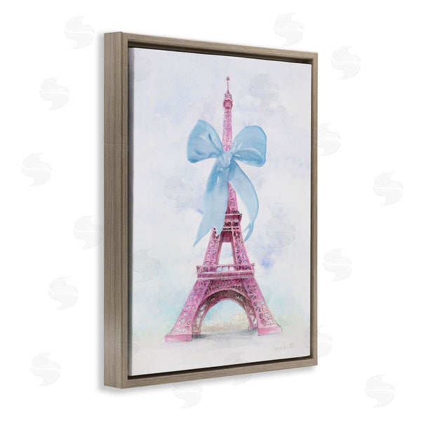 Stupell Industries Lanie Loreth | Pretty Bow Eiffel Tower