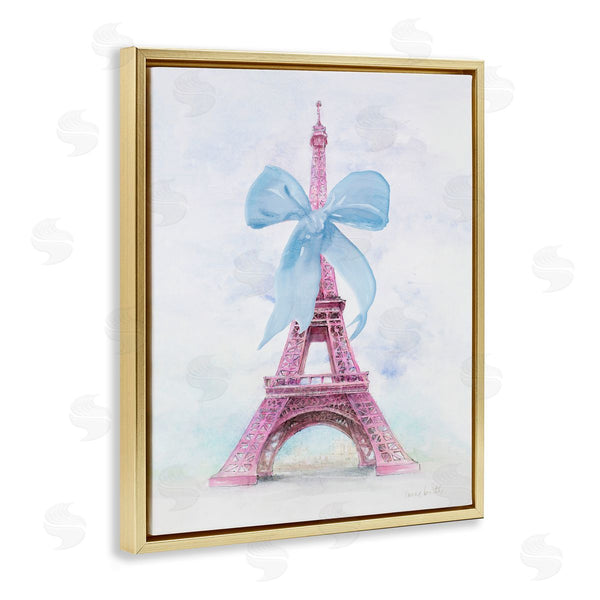 Stupell Industries Lanie Loreth | Pretty Bow Eiffel Tower