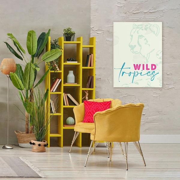 Stupell Industries Lanie Loreth | Wild Tropics Cheetah Wall Art