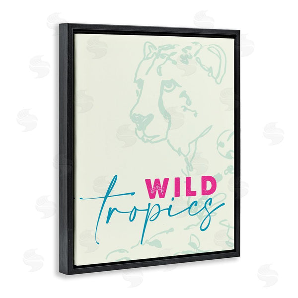 Stupell Industries Lanie Loreth | Wild Tropics Cheetah Wall Art