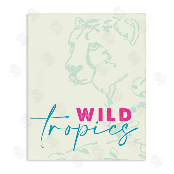 stupell industries Lanie Loreth | Wild Tropics Cheetah Wall Art