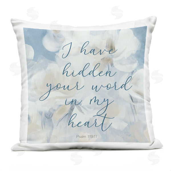 Stupell Industries Lanie Loreth | Your Word In My Heart Throw Pillow