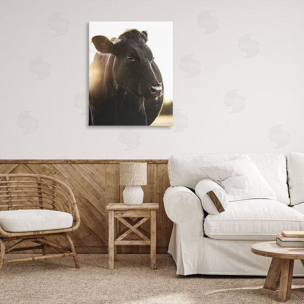 Stupell Industries Leah Straatsma | Bessie The Cow Portrait Wall Art