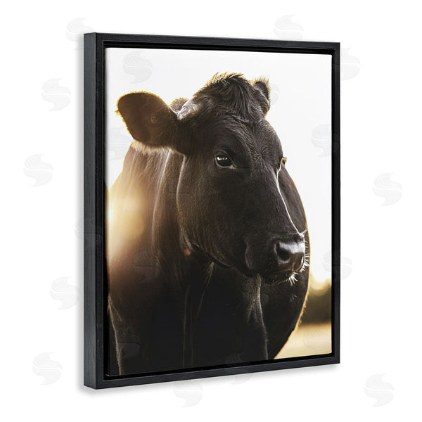 Stupell Industries Leah Straatsma | Bessie The Cow Portrait Wall Art