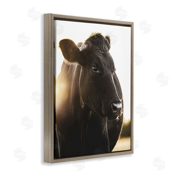 Stupell Industries Leah Straatsma | Bessie The Cow Portrait Wall Art