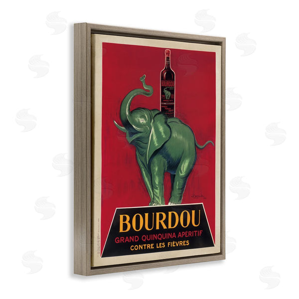 Stupell Industries Leonetto Cappiello | Bourdou Vintage Elephant Advertisement