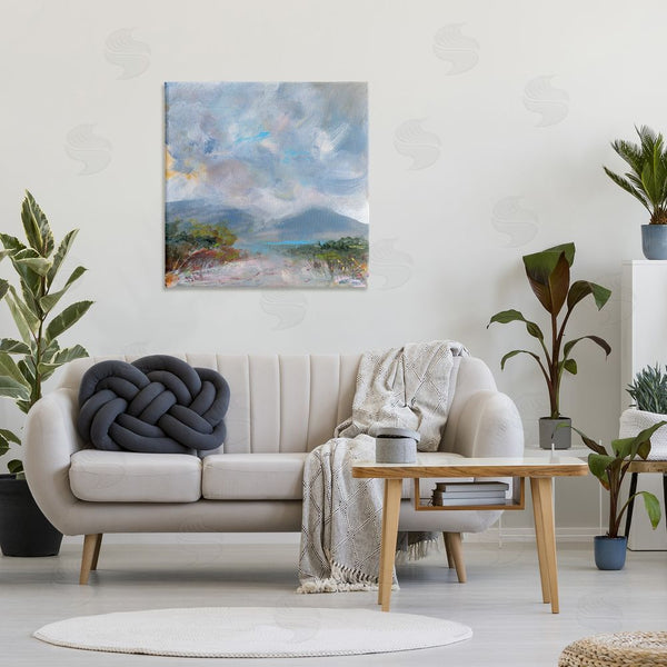 Stupell Industries Leslie Birch | Expressive Mountain Mists Wall Art