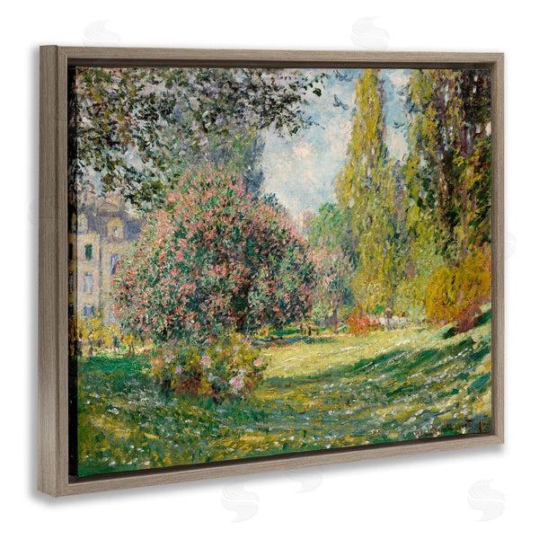 Stupell Industries Lettered And Lined | Impressionist Flower Field Garden Vintage Estate Wall Art