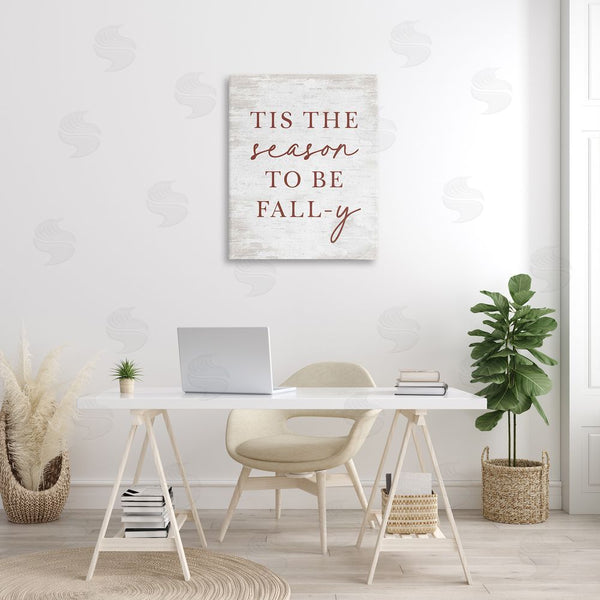 Stupell Industries Lettered And Lined | Rustic Seasonal Fall Wall Art