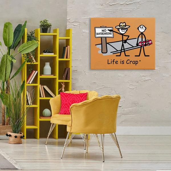 Stupell Industries LIC | No Skateboarding Sign Wall Art