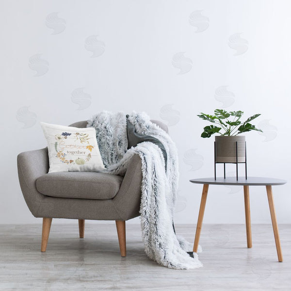 Stupell Industries Livi And Finn | Fall Flavors Gather Together Printed Throw Pillow