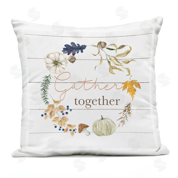 Stupell Industries Livi And Finn | Fall Flavors Gather Together Printed Throw Pillow