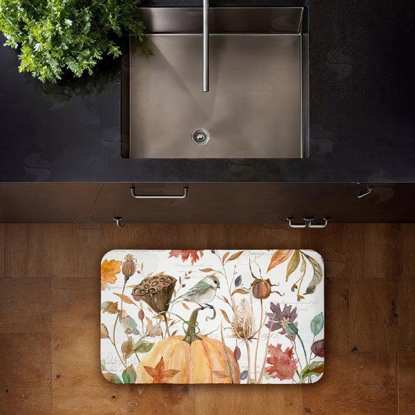 Stupell Industries Livi And Finn | Harvest Home Sketchbook Anti-Fatigue Mat