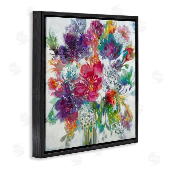 Stupell Industries Liz Jardine | Whimsical Floral Pop Bouquet