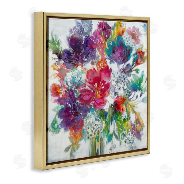 Stupell Industries Liz Jardine | Whimsical Floral Pop Bouquet
