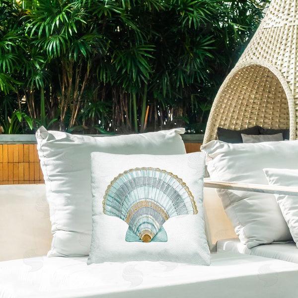 Stupell Industries Lorenzo Collective | Regal Shells Scallop Throw Pillow