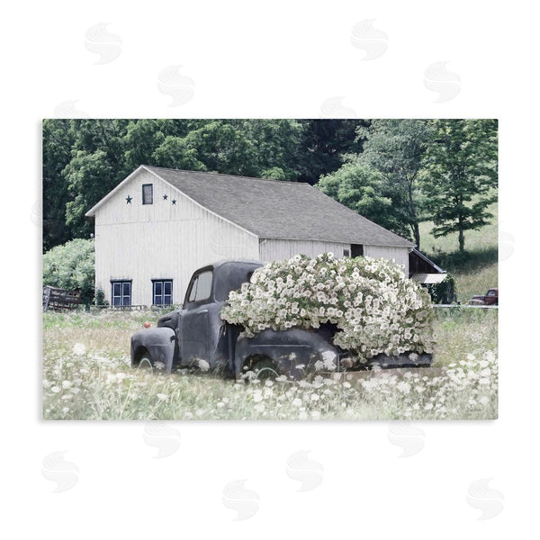 stupell industries Lori Deiter | Bed Full Of Blossoms Wall Art