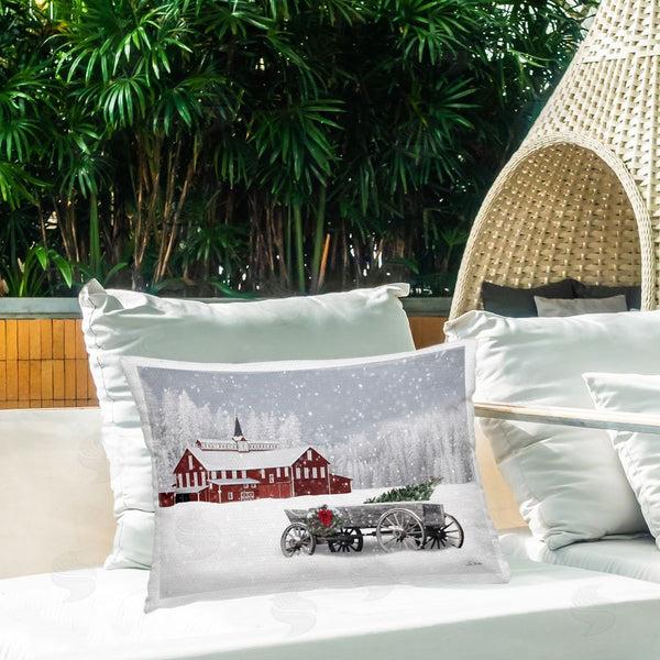 Stupell Industries Lori Deiter | Seasonal Snowy Wagon